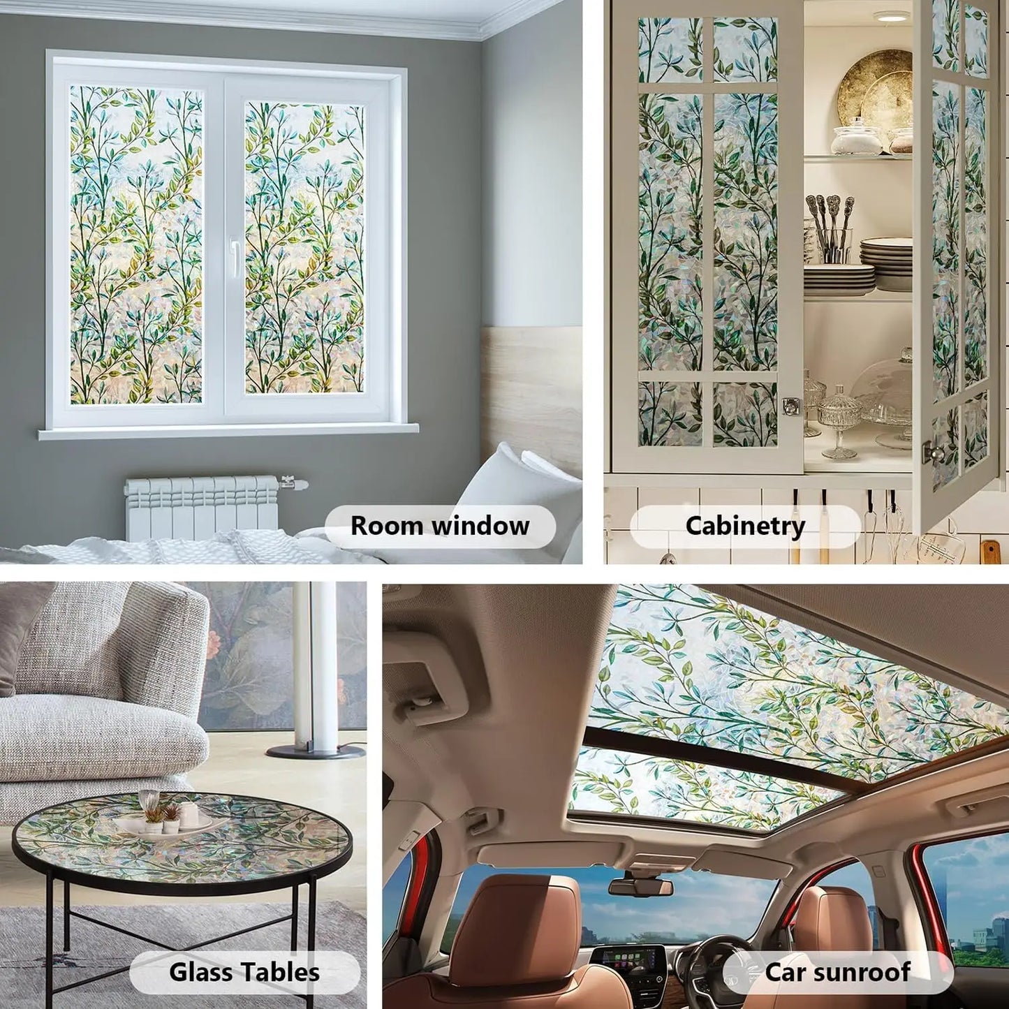 Textured Glass Film - Frosted Privacy