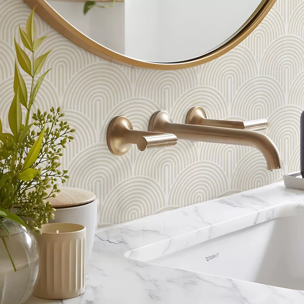 Abstract Peel-and-Stick Tile Decals (10-Pack)