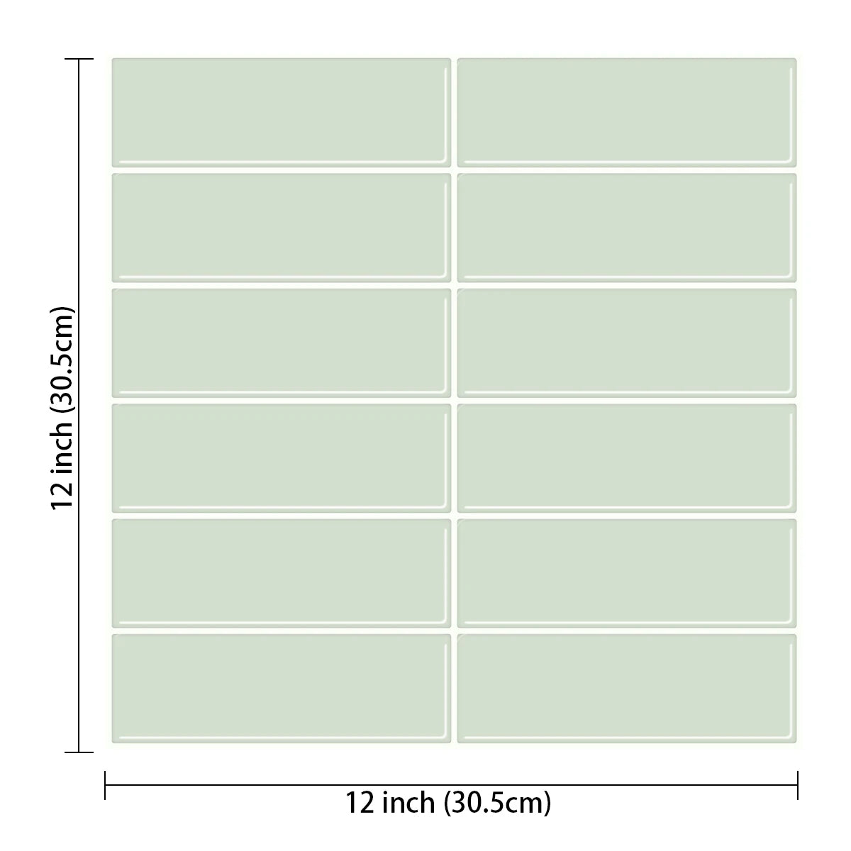 Peel & Stick 3D Wall Tiles (4-Pack)