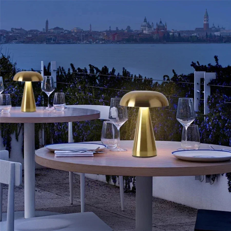 Mushroom Touch Lamp