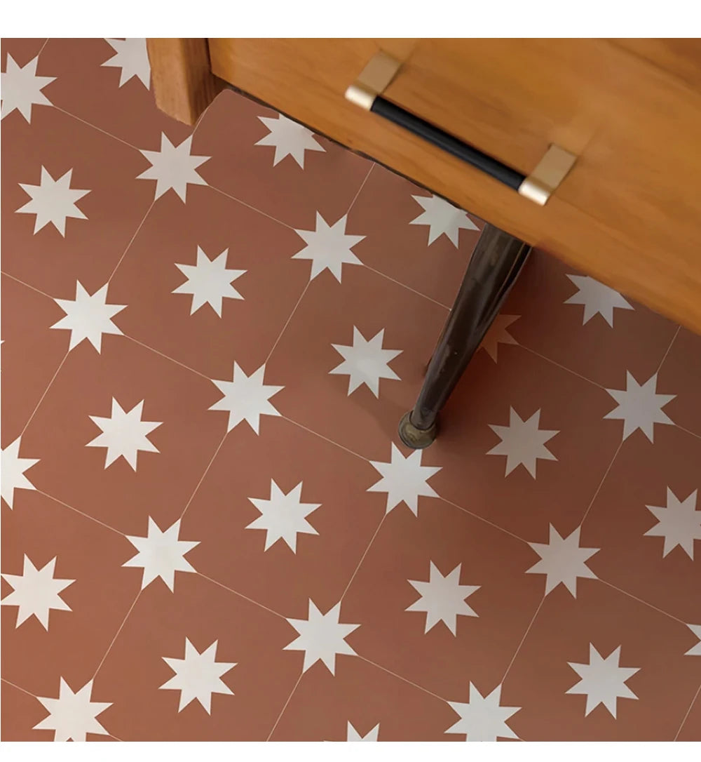 Patterned Peel & Stick Tile Decals (Set of 10)