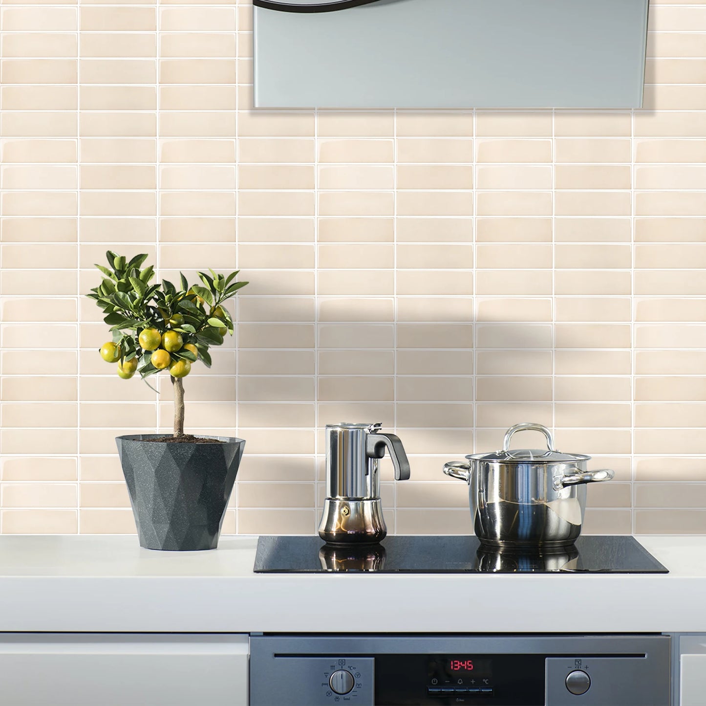 Peel & Stick 3D Wall Tiles (4-Pack)