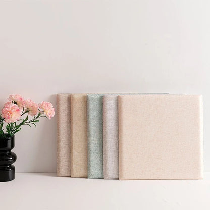 Soft Linen Wall Panels | Peel & Stick Comfort