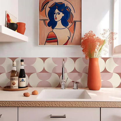 Peel & Stick Geometric Tile Decals (10-Pack)