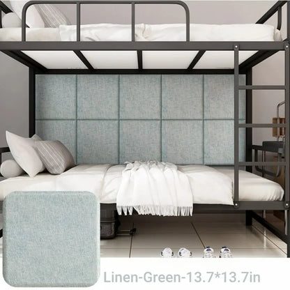 Soft Linen Wall Panels | Peel & Stick Comfort