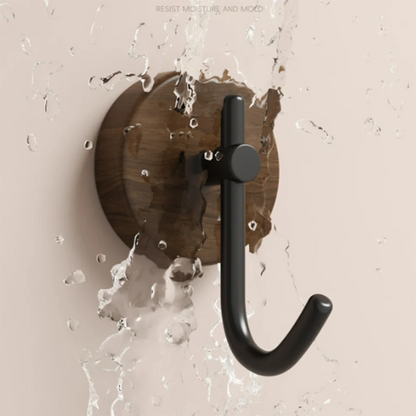 Walnut Wood Adhesive Hook