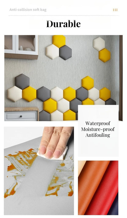 Hexagonal Soft Wall Panels