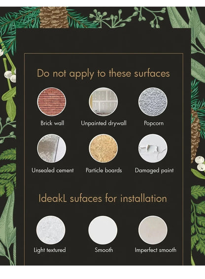 Patterned Peel & Stick Tile Decals (Set of 10)