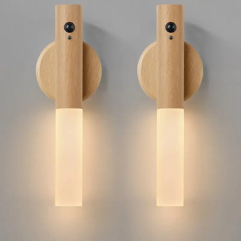 Motion-Activated Rechargeable Wall Lamp