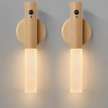 Motion-Activated Rechargeable Wall Lamp