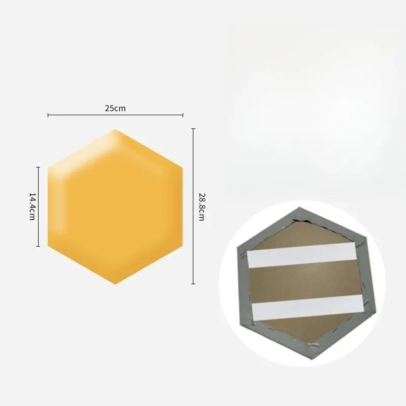 Hexagonal Soft Wall Panels