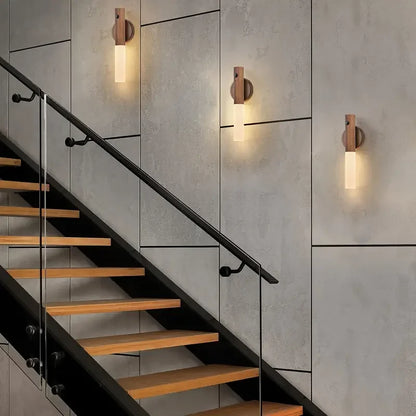 Motion-Activated Rechargeable Wall Lamp