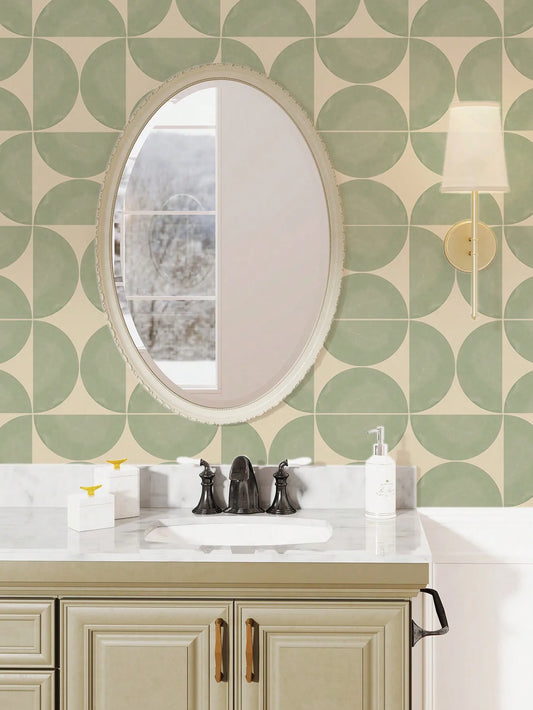 Geometric Pattern Floor Decals (12 Pack)