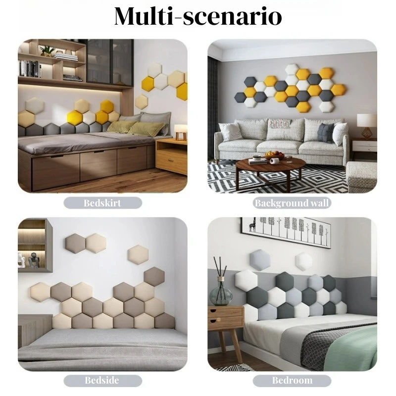 Hexagonal Soft Wall Panels