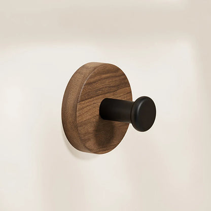 Walnut Wood Adhesive Hook