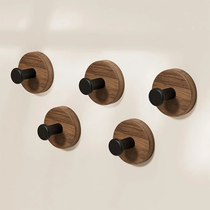Walnut Wood Adhesive Hook