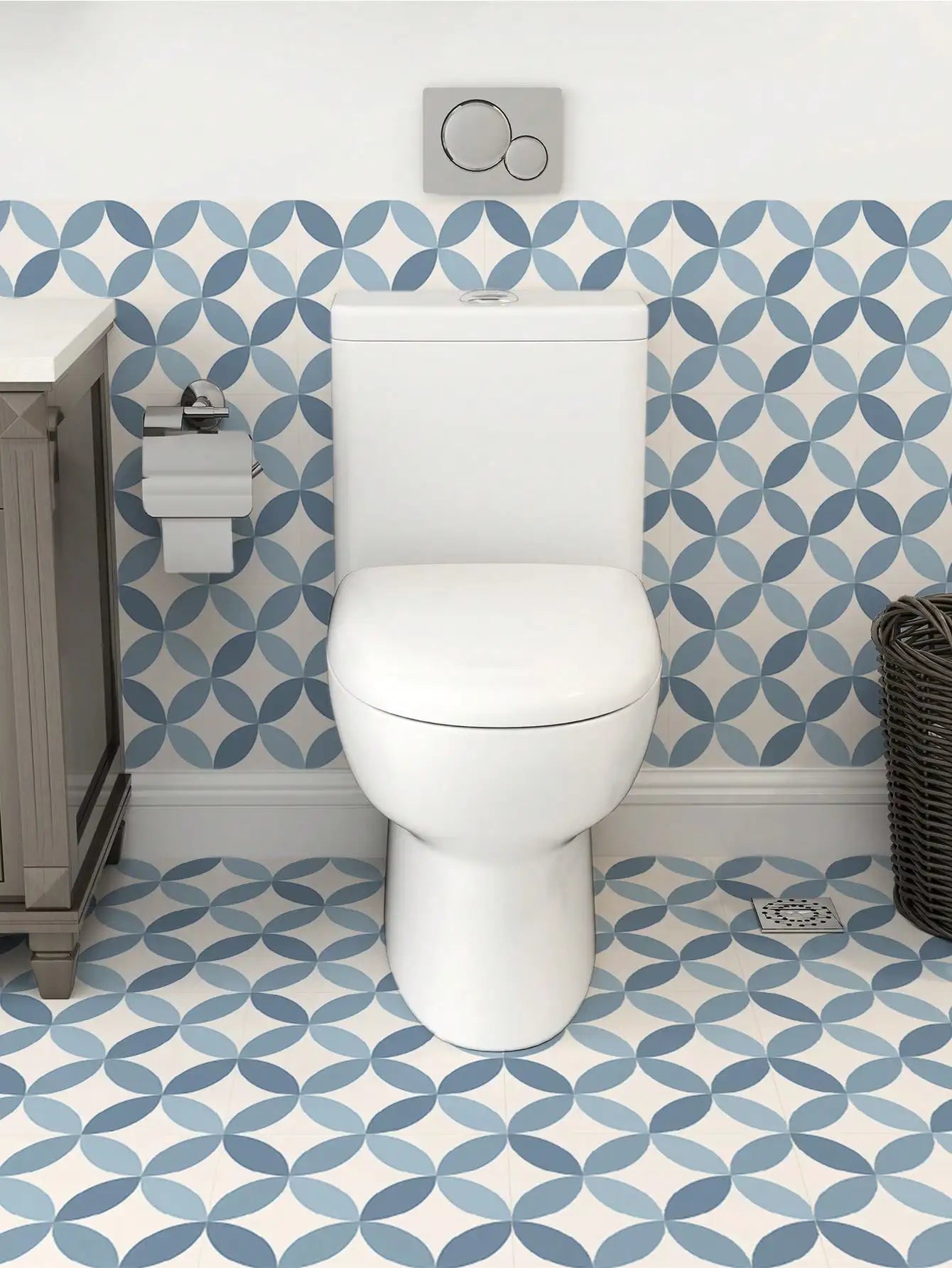 Geometric Pattern Floor Decals (12 Pack)