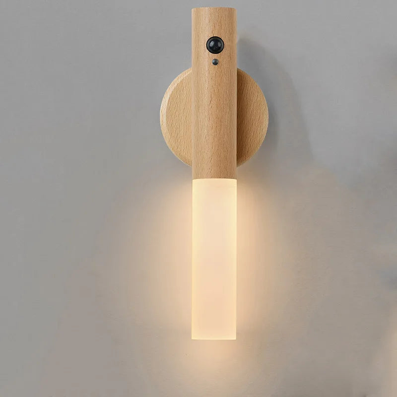 Motion-Activated Rechargeable Wall Lamp