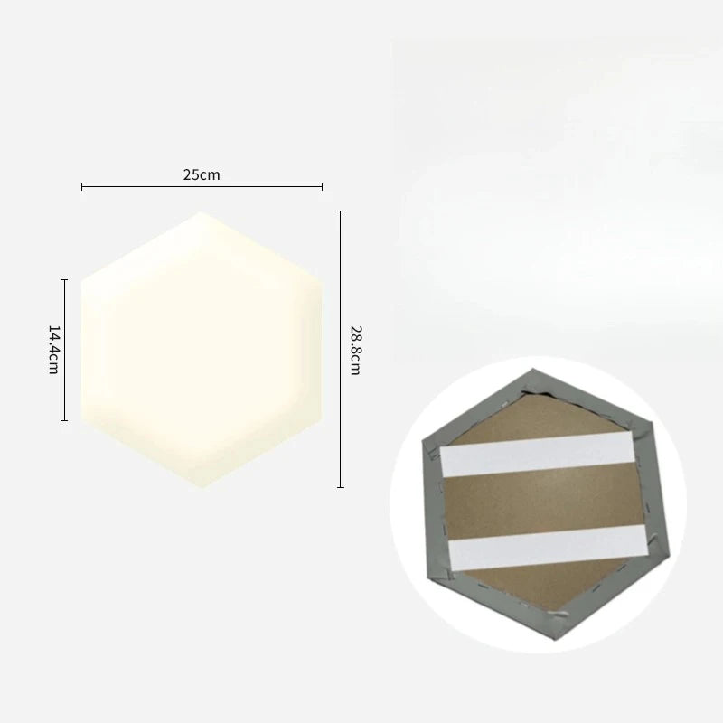 Hexagonal Soft Wall Panels