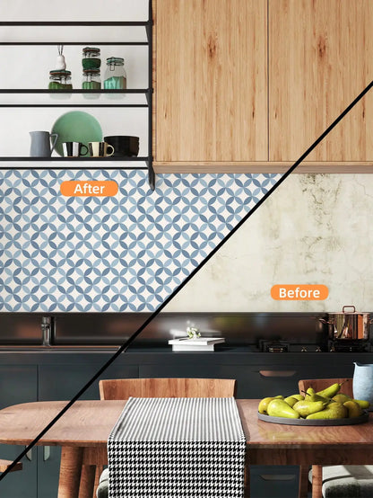 Geometric Pattern Floor Decals (12 Pack)