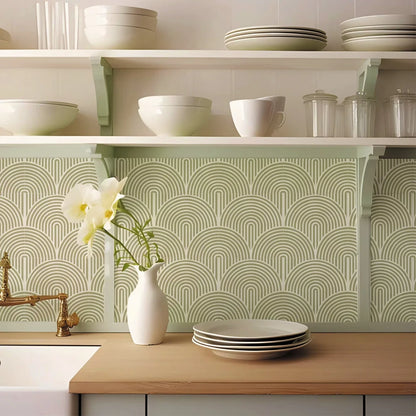Abstract Peel-and-Stick Tile Decals (10-Pack)