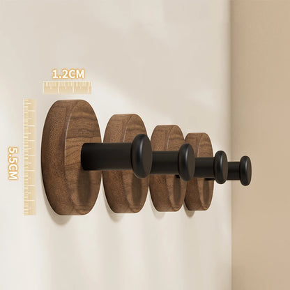 Walnut Wood Adhesive Hook