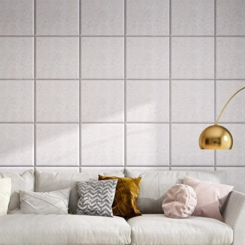 Soft Linen Wall Panels | Peel & Stick Comfort