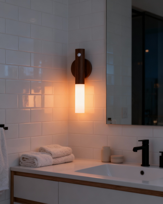 Motion-Activated Rechargeable Wall Lamp